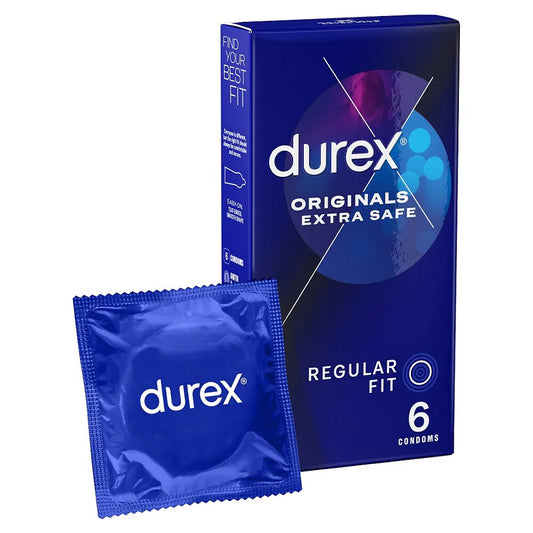 Durex Extra Safe Regular Fit Condoms 6 Pack
